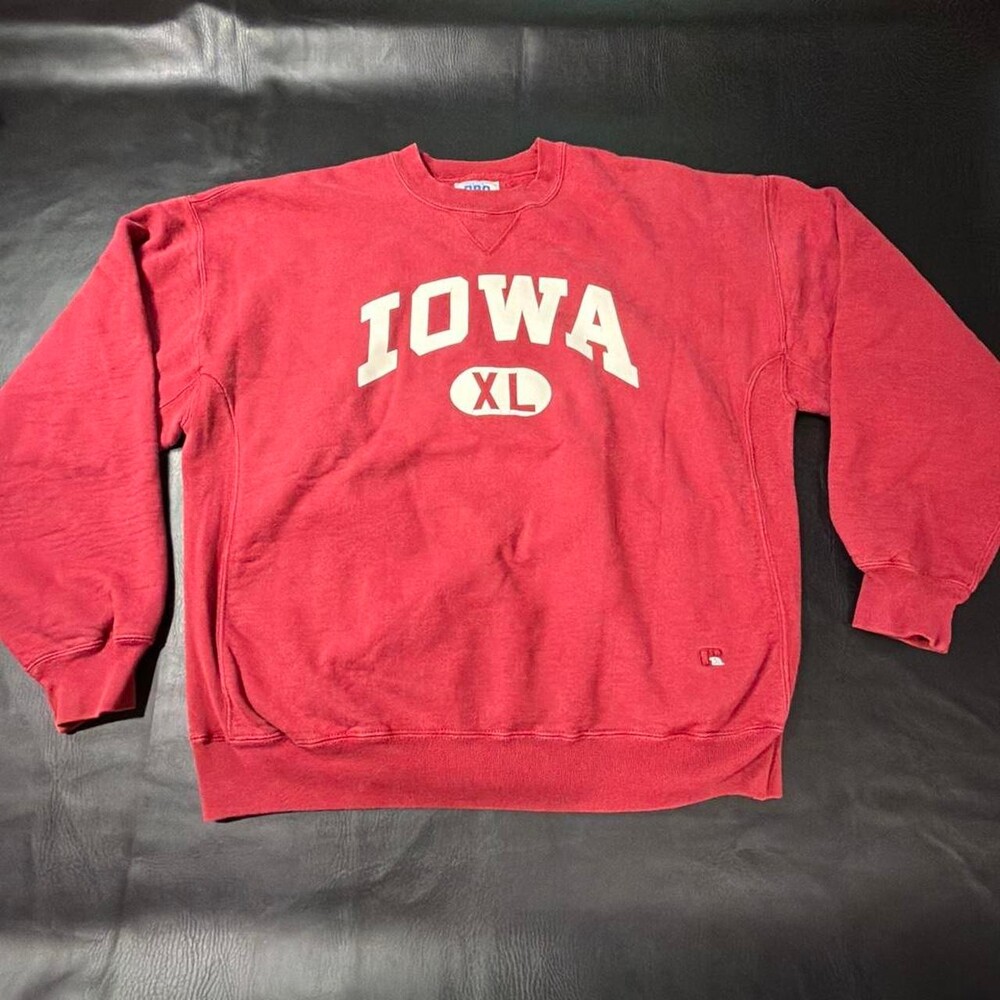 Russell Athletic Men's Burgundy Sweatshirt